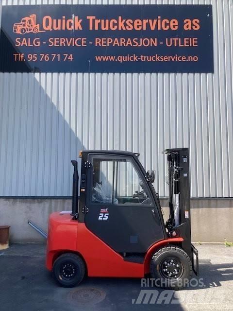 EP CPCD25N XH7B Diesel gaffeltrucks