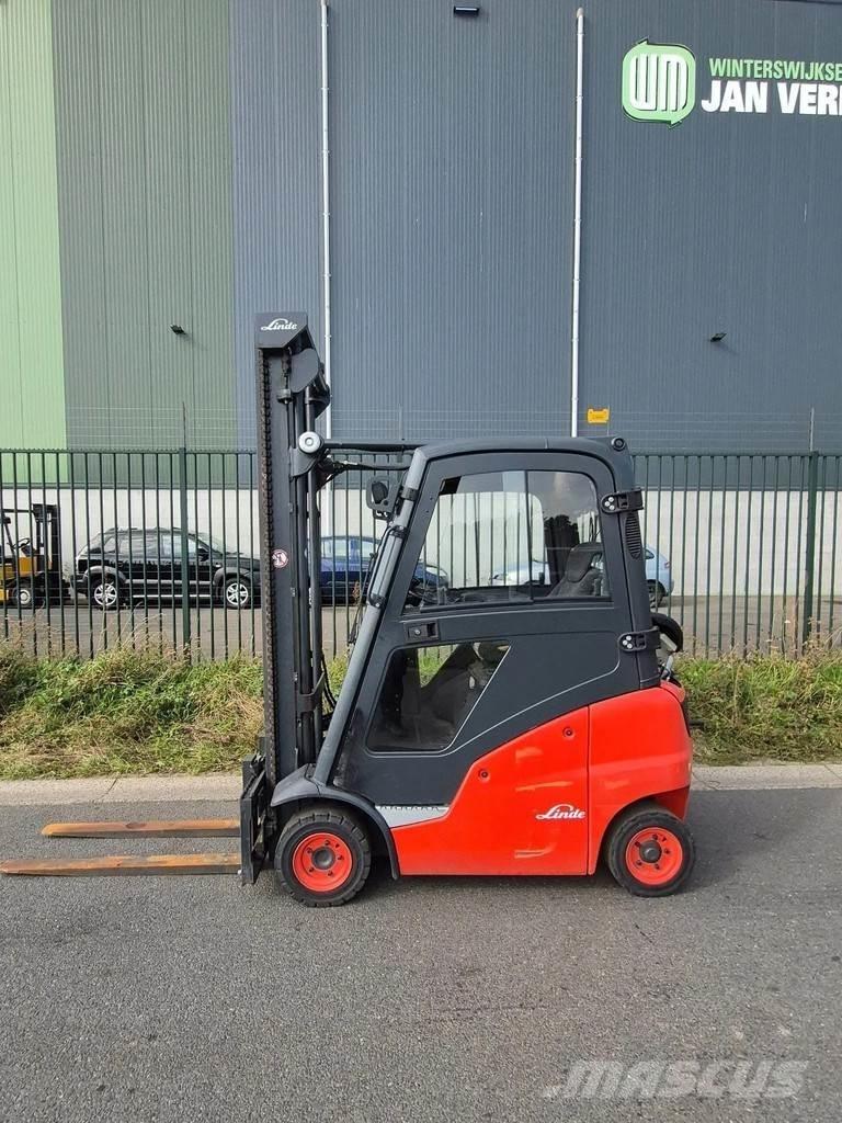 Linde h16t-01 LPG gaffeltrucks