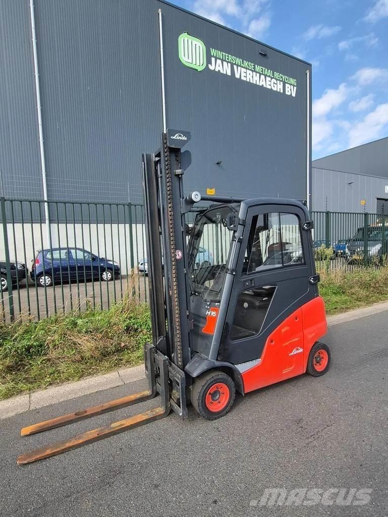 Linde h16t-01 LPG gaffeltrucks