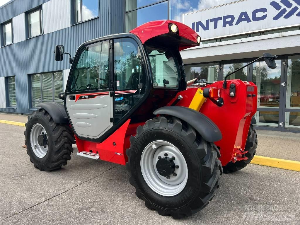 Manitou MT 733 Easy Teleskopiske hjullæssere