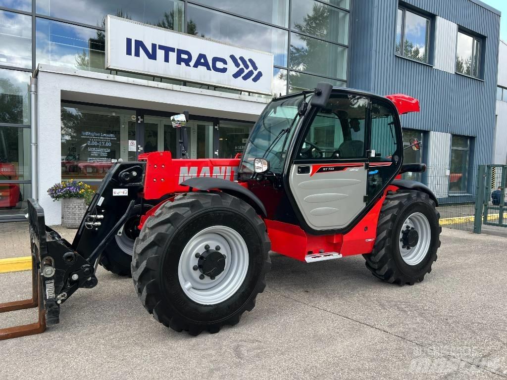 Manitou MT 733 Easy Teleskopiske hjullæssere