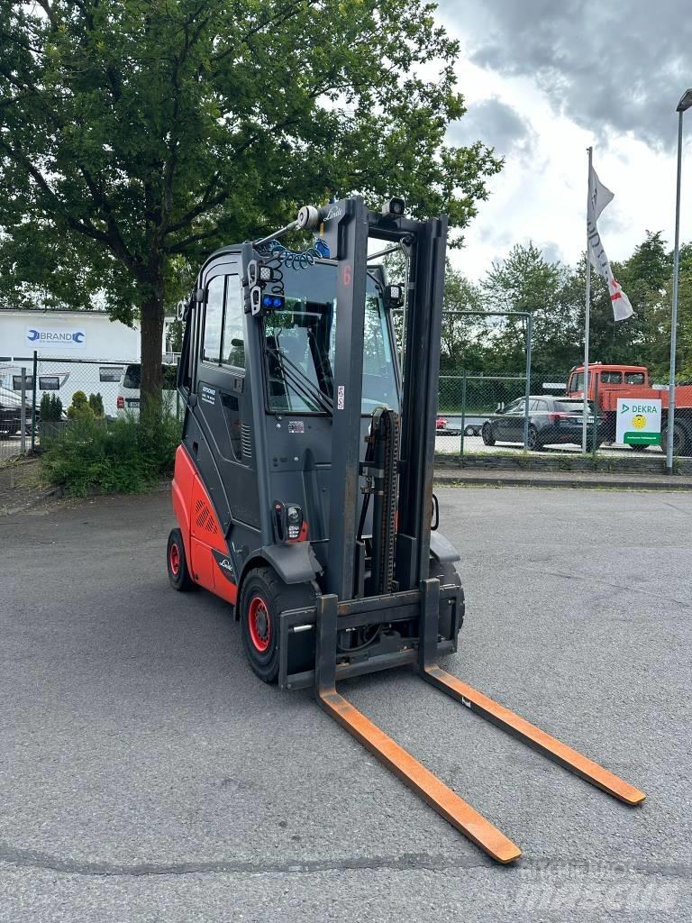 Linde H25T LPG gaffeltrucks