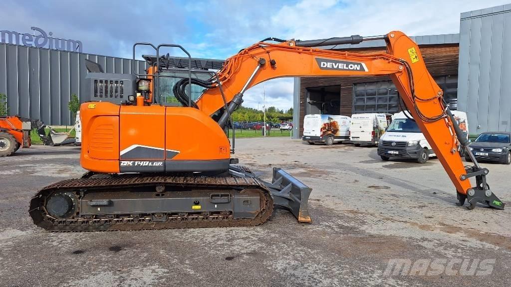 Doosan DX140LCR-7 Gravemaskiner på larvebånd