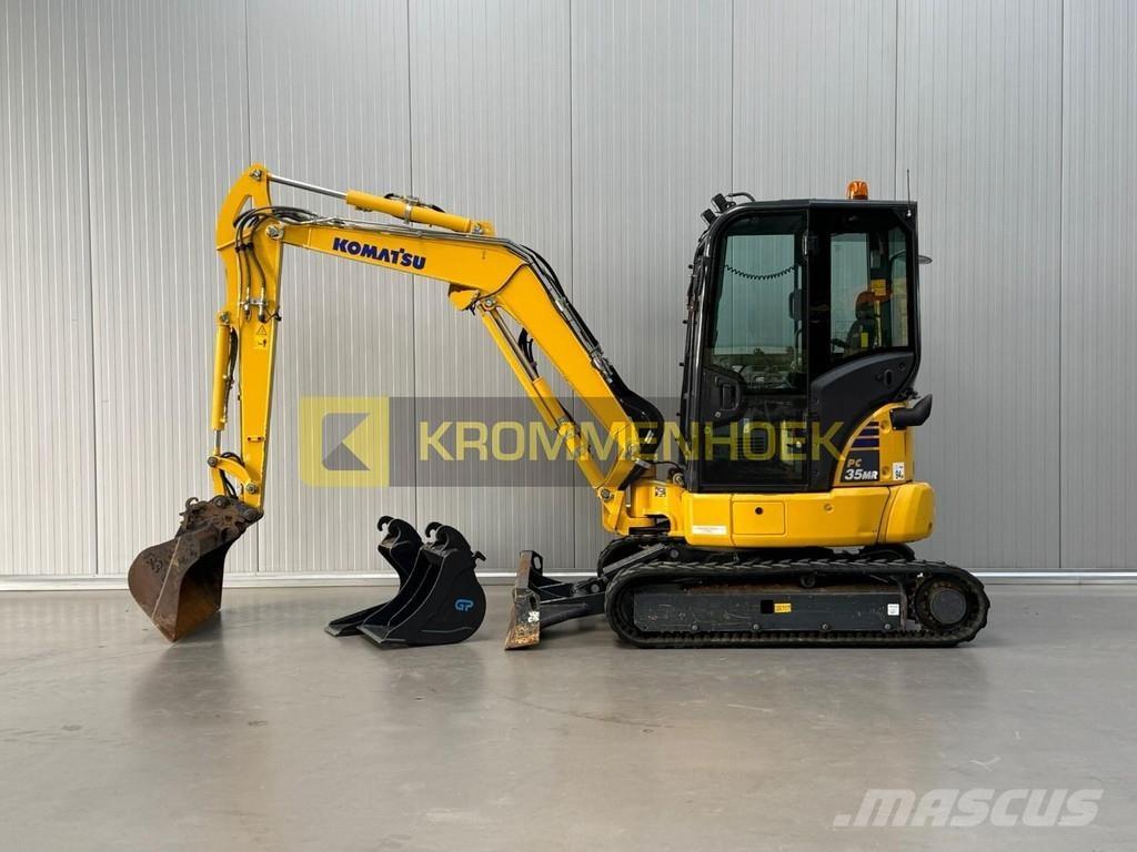 Komatsu PC 35 MR-5 Minigravemaskiner