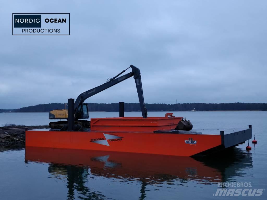 Nop Dredgers Arbejdsbåde / pramme