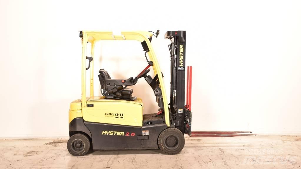 Hyster J 2.0 XN LWB El gaffeltrucks