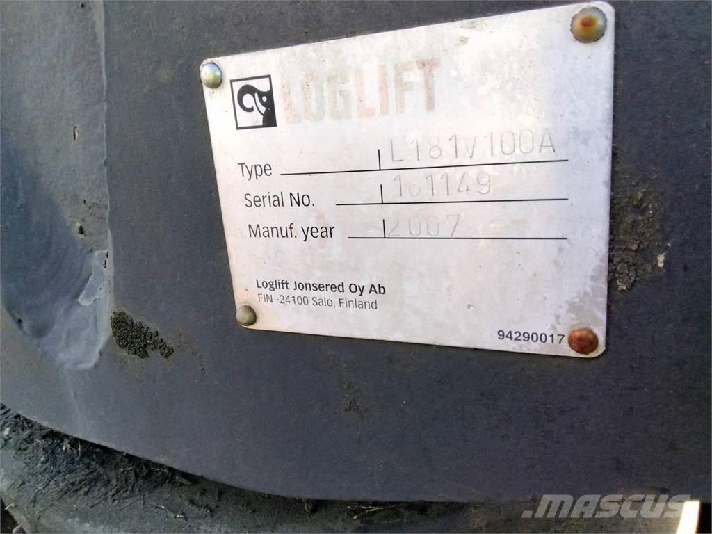 Loglift L181V Kraner til skovningsmaskine