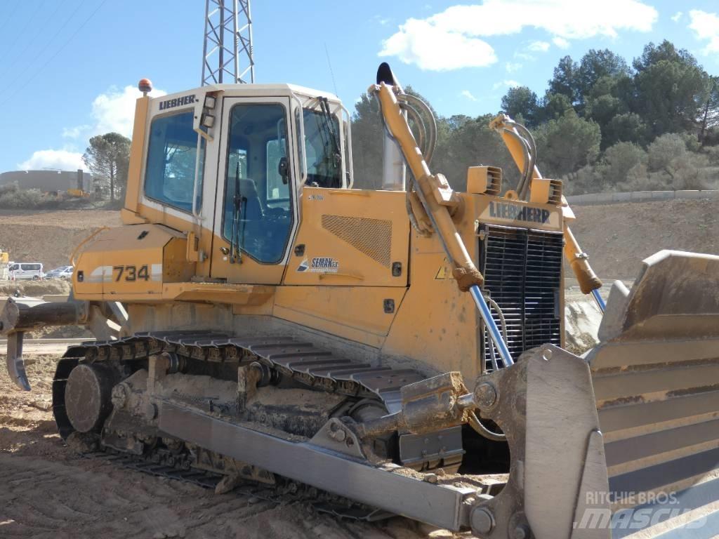 Liebherr 734 LGP Bulldozer på larvebånd