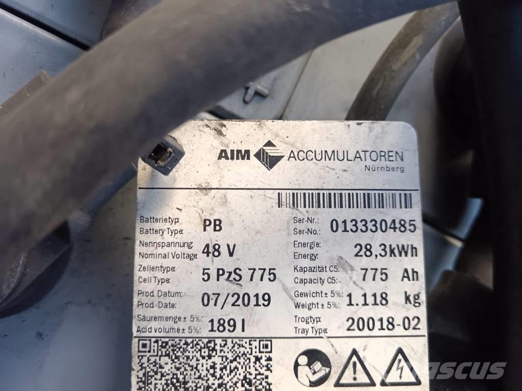 Linde E16H-02-386 El gaffeltrucks