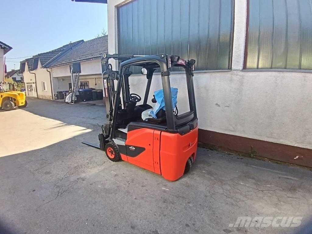 Linde E16H-02-386 El gaffeltrucks
