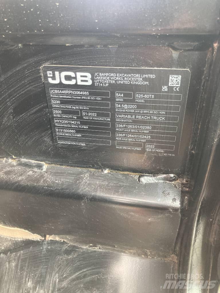 JCB 525-60 Teleskoplæssere