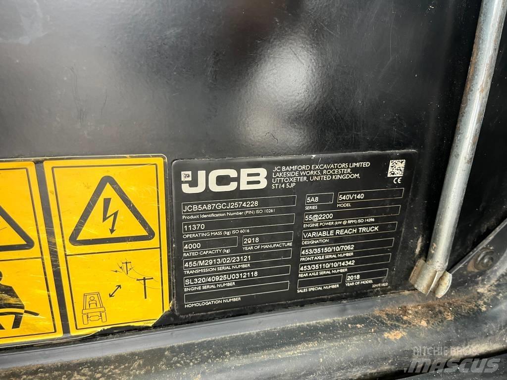 JCB 540-140 Teleskoplæssere
