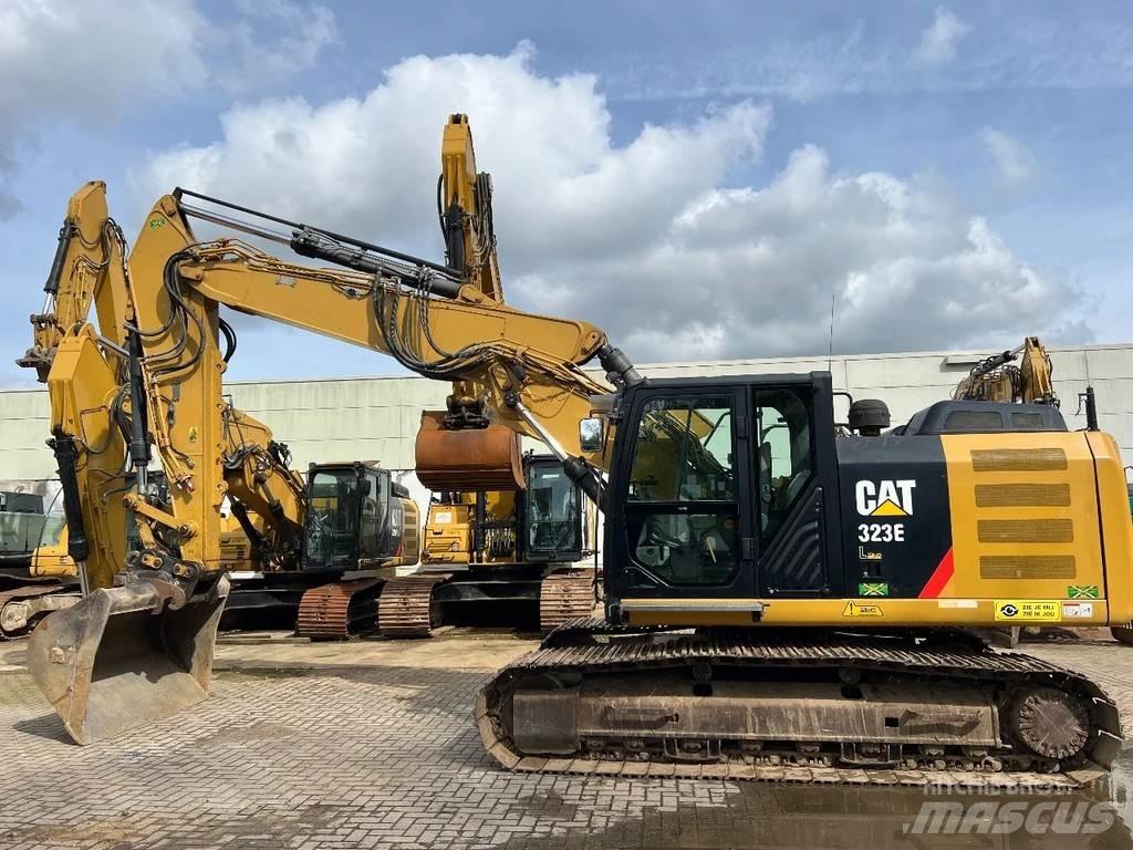 CAT 323E Gravemaskiner på larvebånd