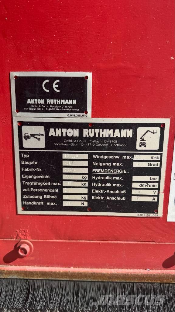 Ruthmann TR 220 Teleskoplifte