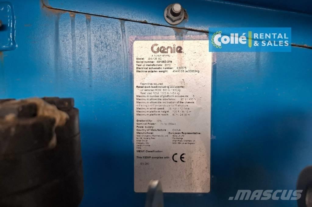Genie SX 125XC | 2018 Bomlifte med knækarm