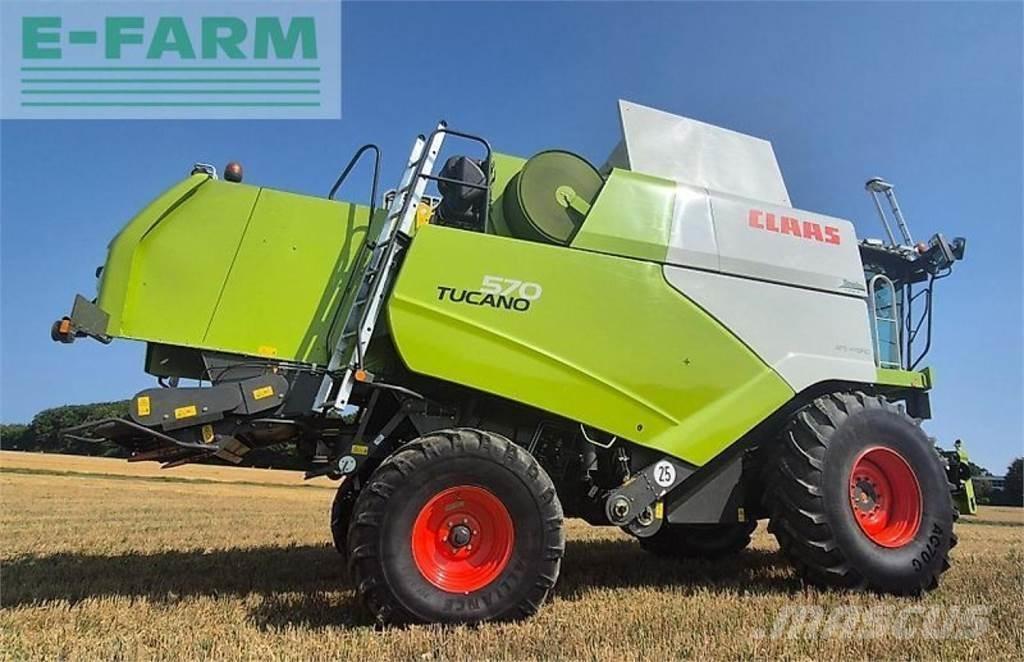 CLAAS tucano 570 Mejetærskere
