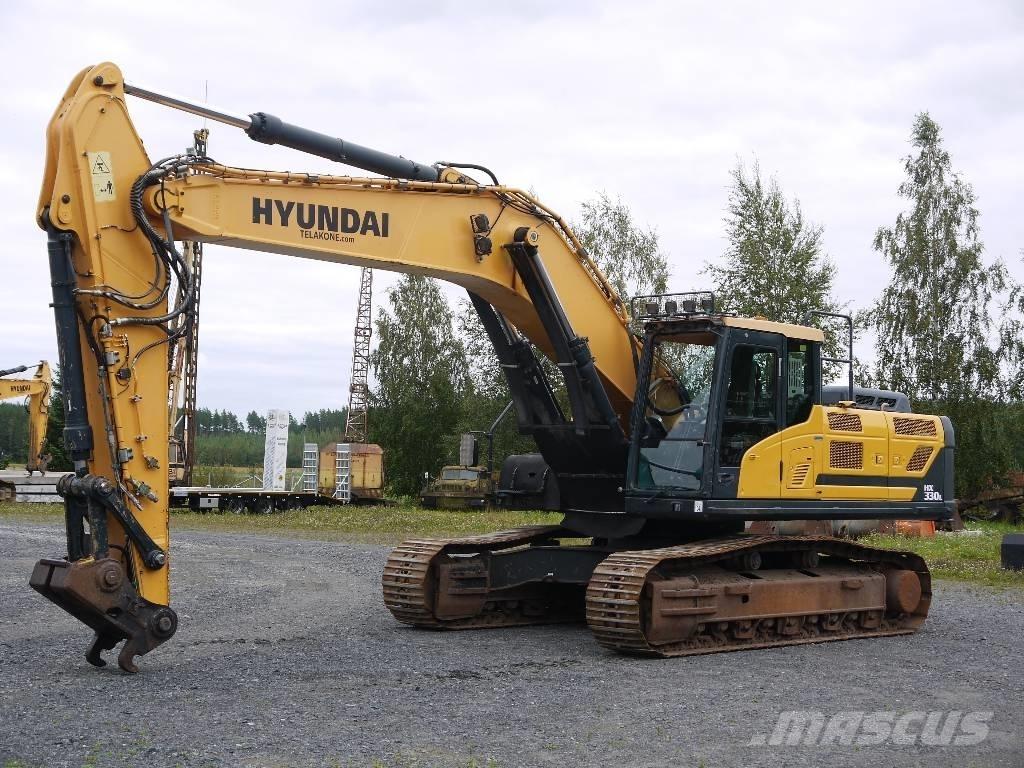 Hyundai HX 330 L Gravemaskiner på larvebånd