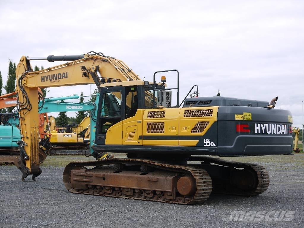 Hyundai HX 330 L Gravemaskiner på larvebånd