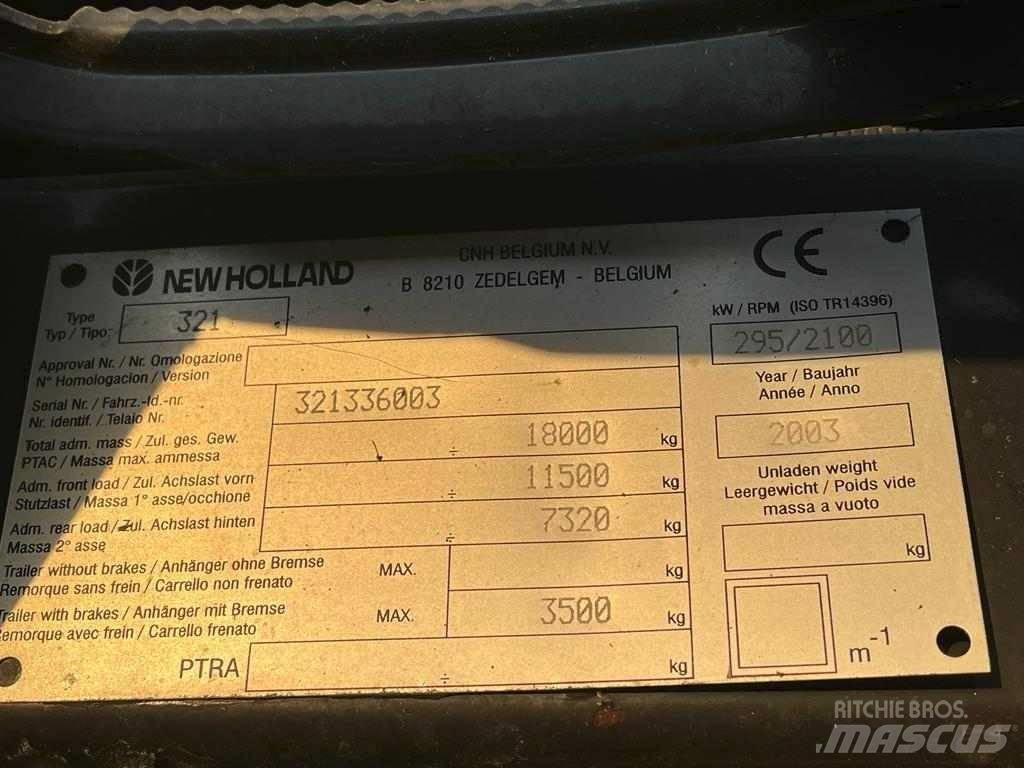 New Holland CX 880 Mejetærskere