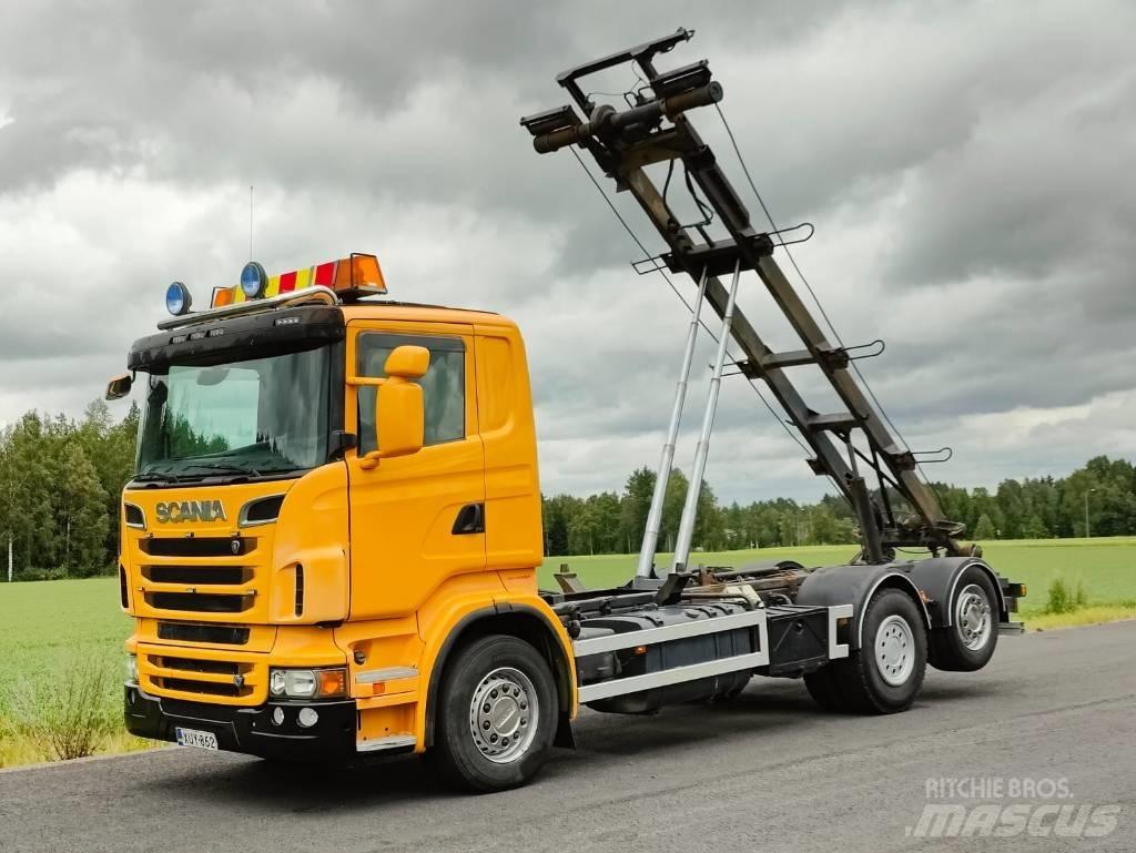 Scania R 500 Demonterbare/wirehejs lastbiler