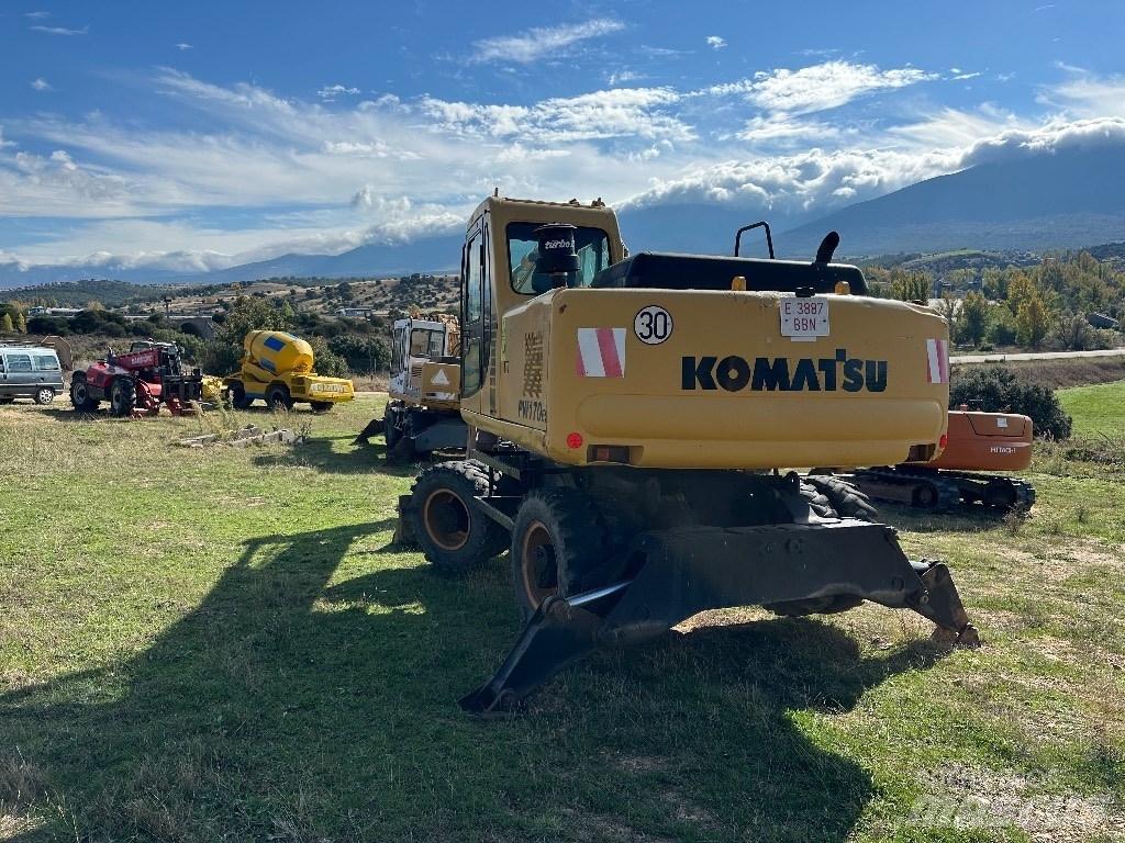 Komatsu PW 170-6 Gravemaskiner på hjul