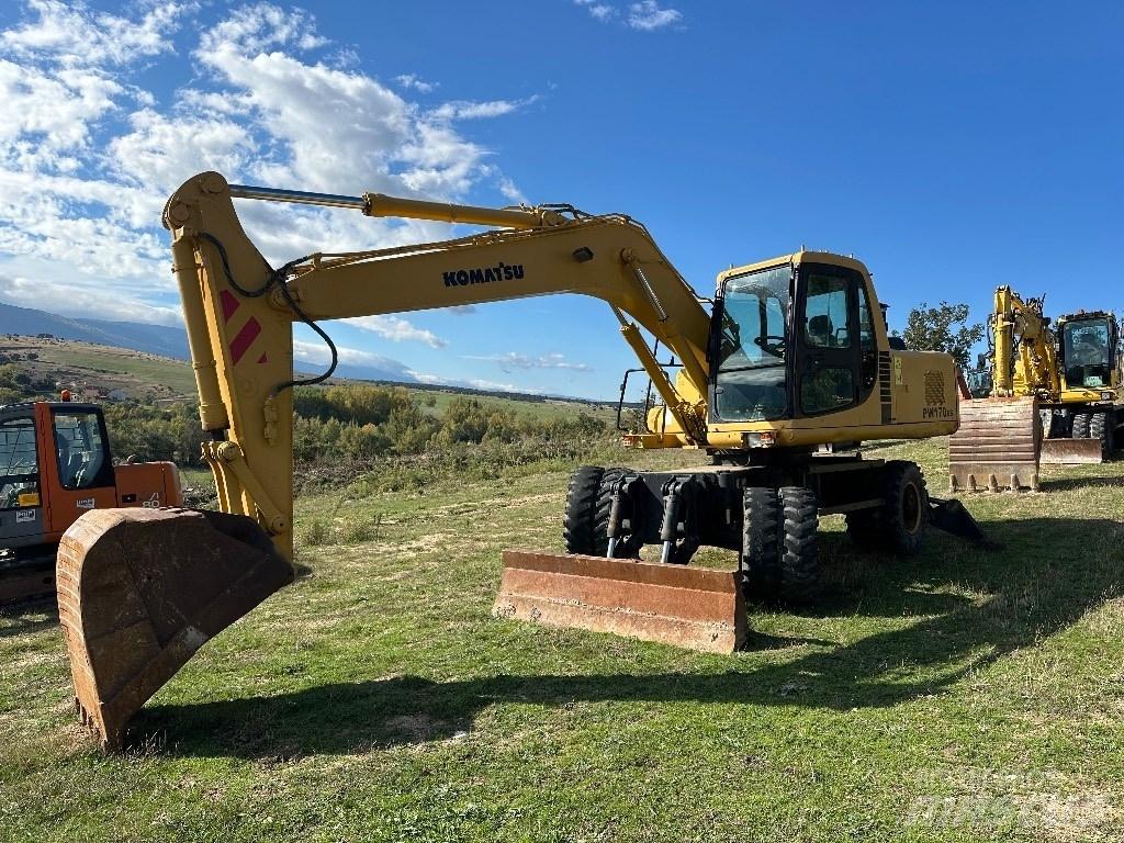 Komatsu PW 170-6 Gravemaskiner på hjul