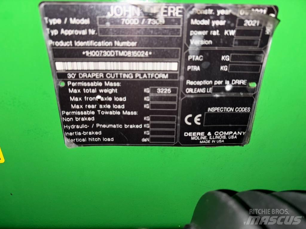 John Deere T670I 4WD Mejetærskere