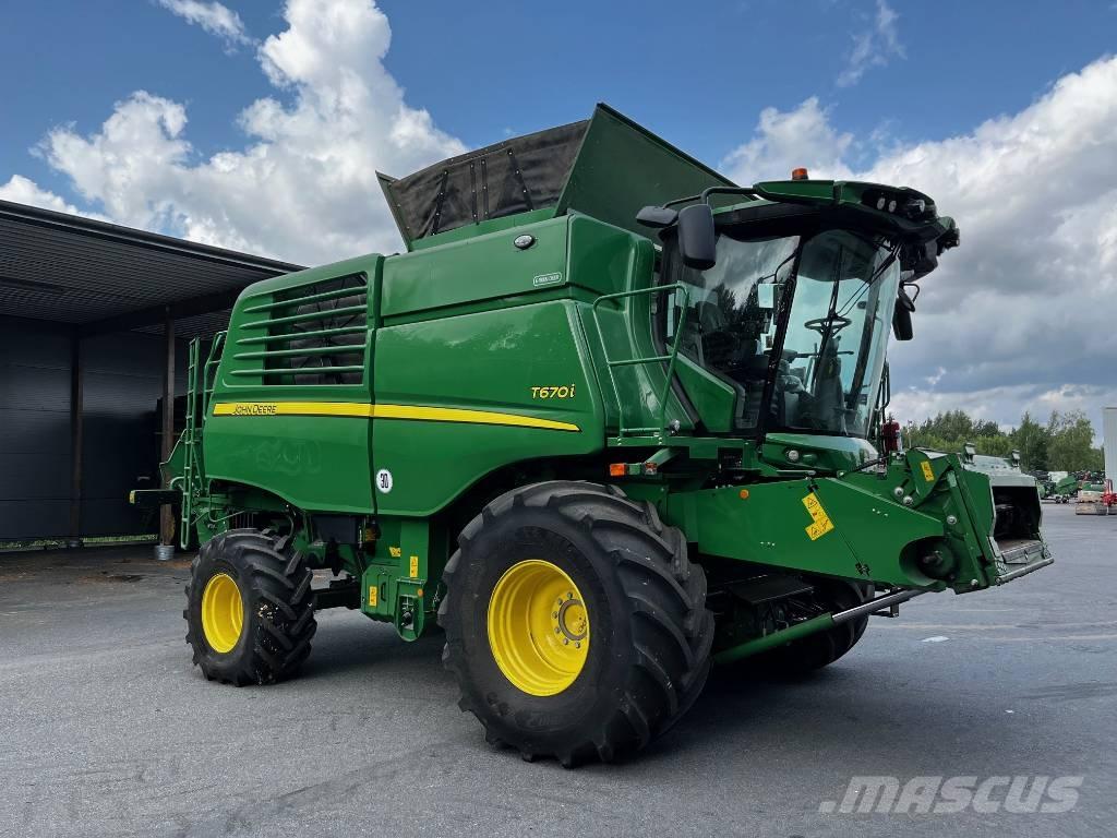 John Deere T670i Mejetærskere
