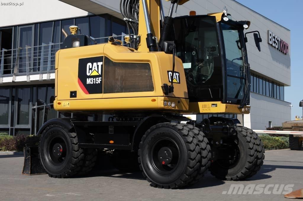 CAT M 315 F Gravemaskiner på hjul