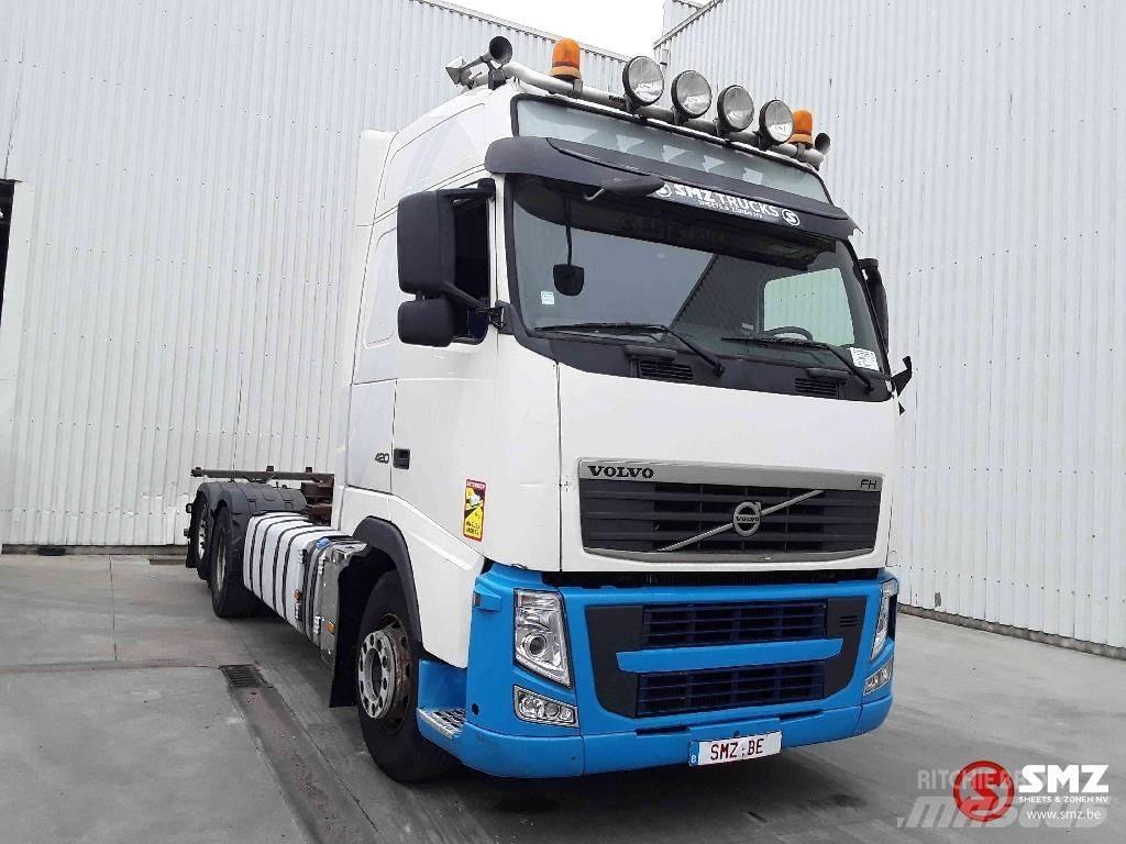 Volvo FH 420 6x2 Lastbiler med containerramme / veksellad