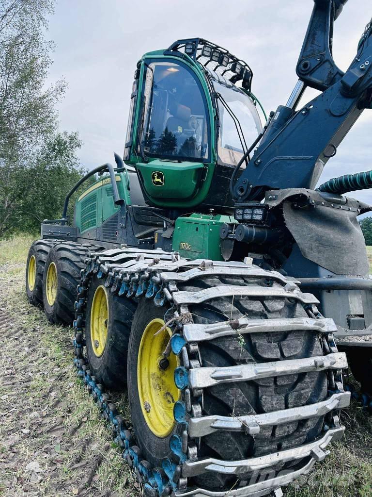 John Deere 1170G 8W Skovningsmaskiner