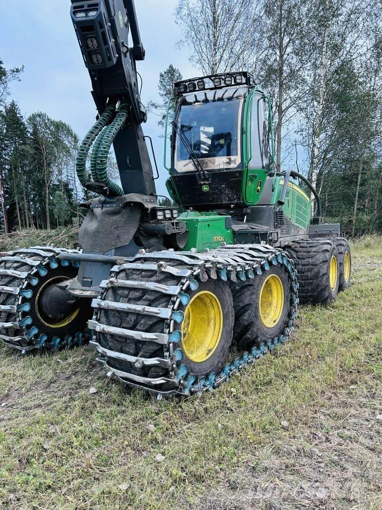 John Deere 1170G 8W Skovningsmaskiner