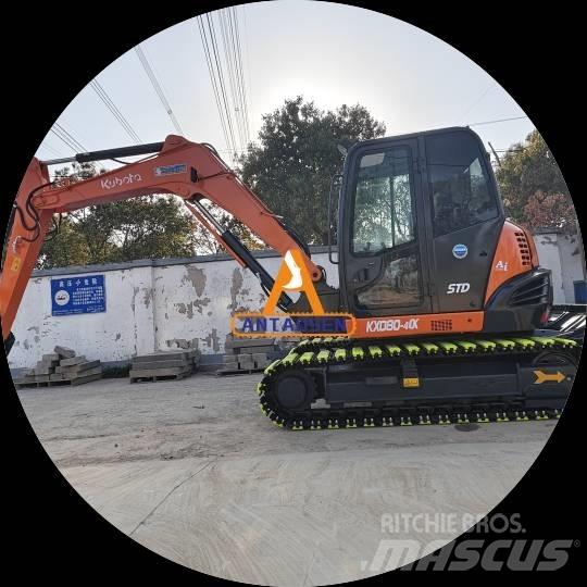 Kubota KX 080-4 Midi-gravemaskiner 7t - 12t