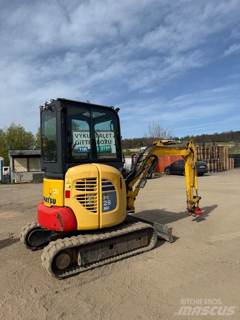 Komatsu PC 26 MR Minigravemaskiner