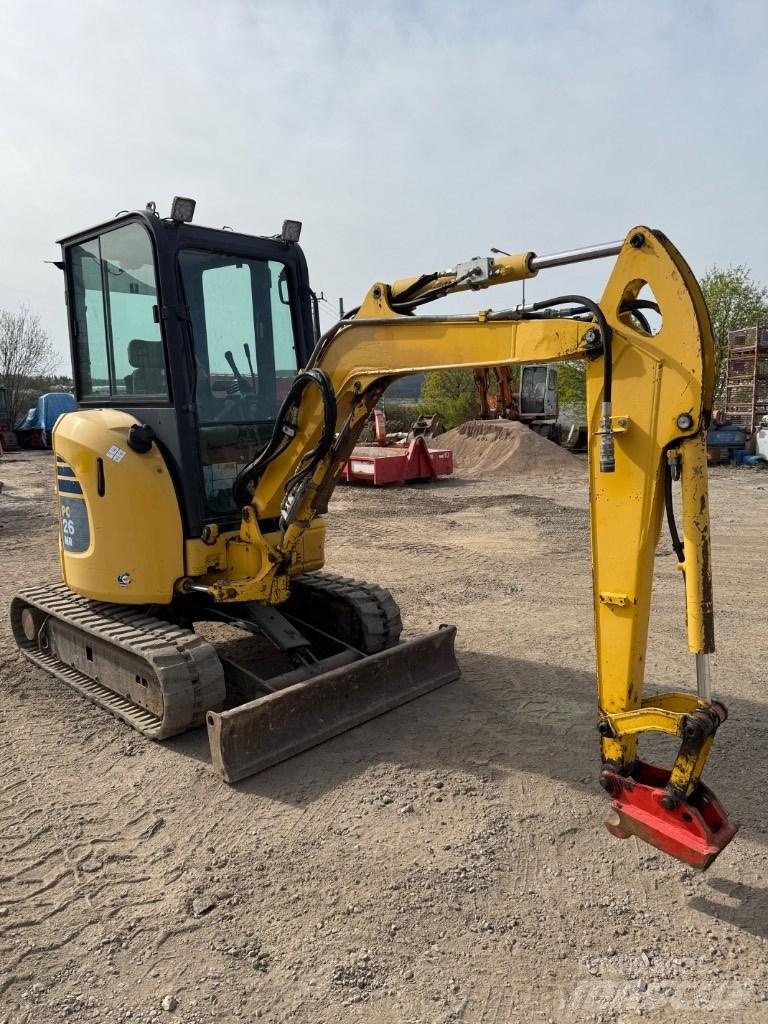 Komatsu PC 26 MR Minigravemaskiner