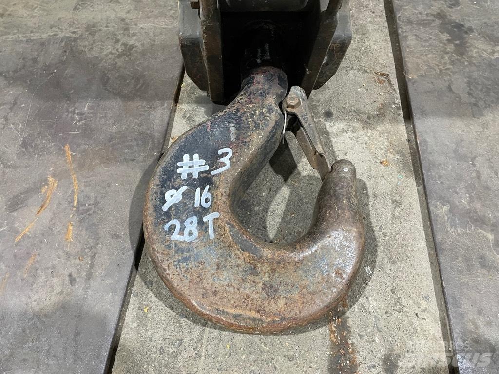Krupp hookblock 28T Krandele og udstyr