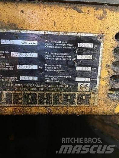 Liebherr A914 Special gravemaskiner