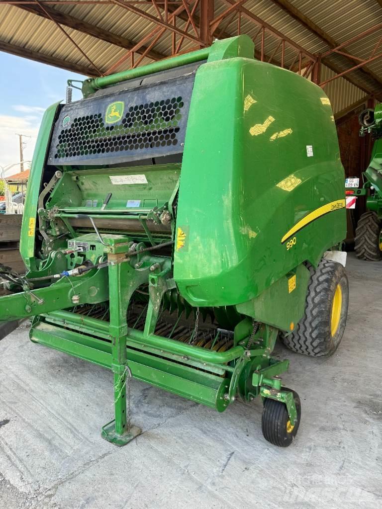 John Deere 990 Rundballe-pressere