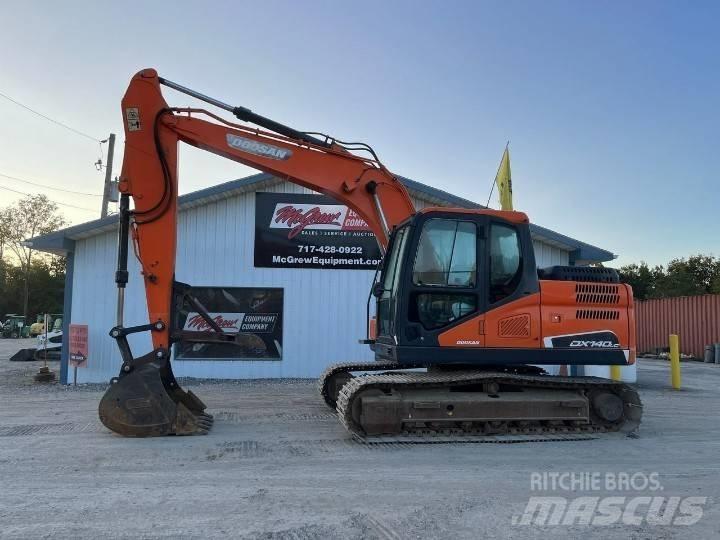 Doosan DX 140 LC Gravemaskiner på larvebånd