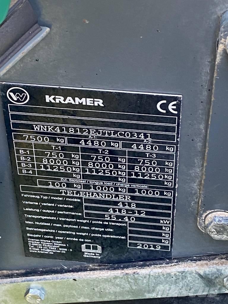 Kramer KT 276 Teleskoplæssere til landbrug