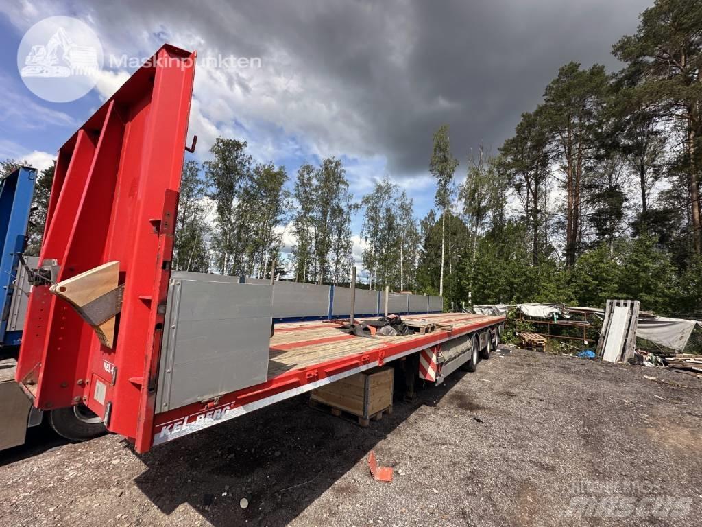 Kel-Berg S 600 H Semi-trailer med lad/flatbed
