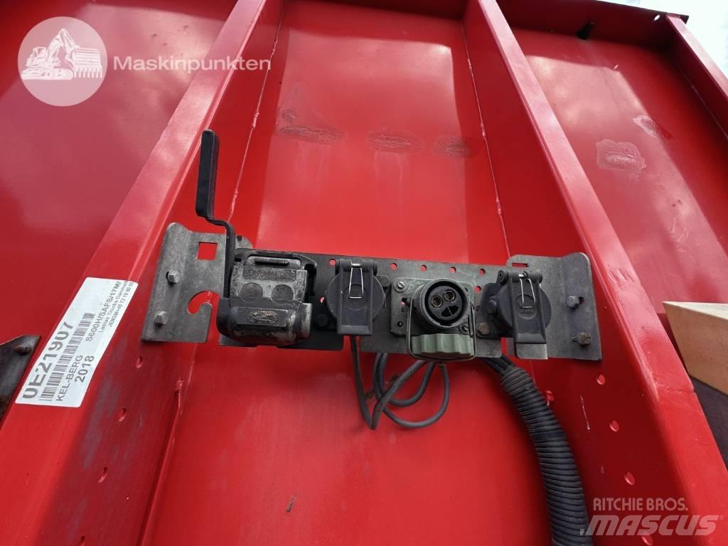 Kel-Berg S 600 H Semi-trailer med lad/flatbed