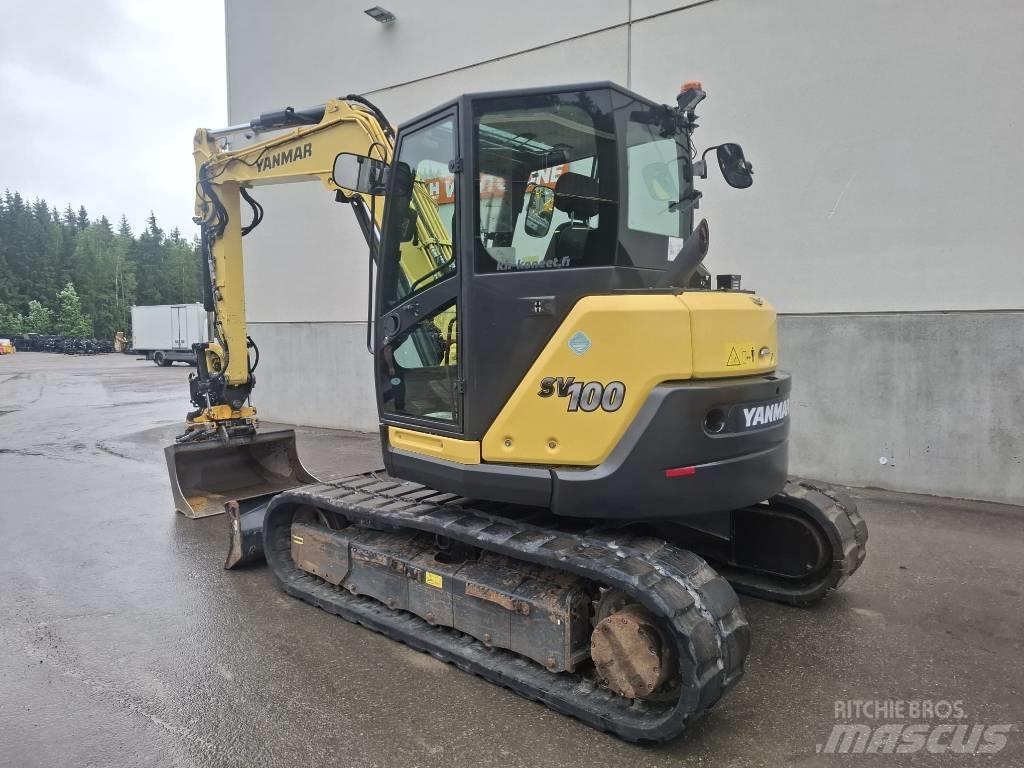 Yanmar SV 100-2A Midi-gravemaskiner 7t - 12t
