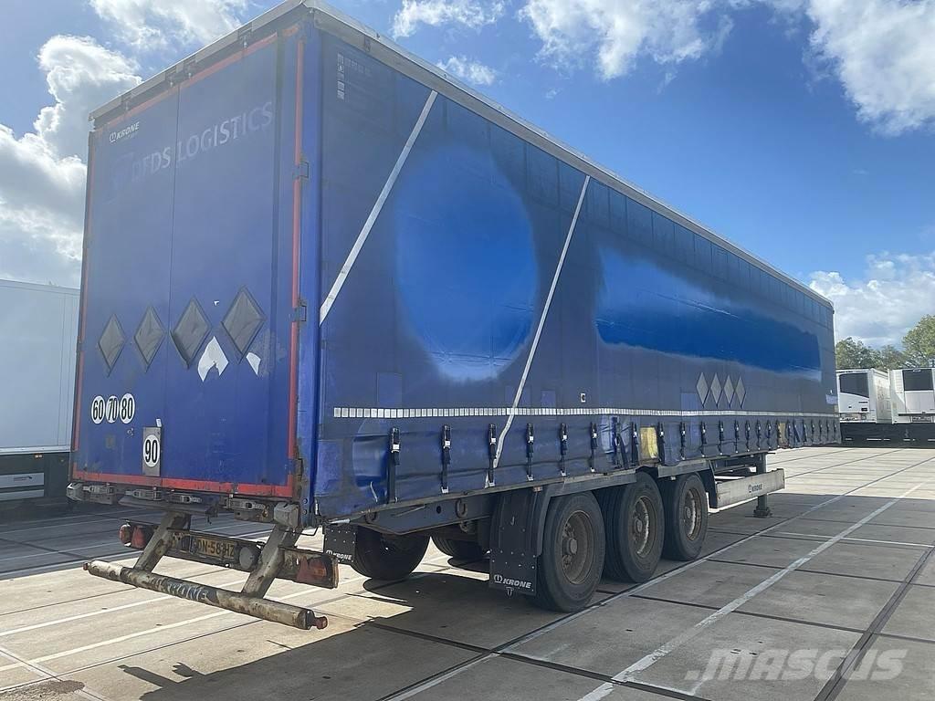 Krone N/A Semi-trailer med Gardinsider