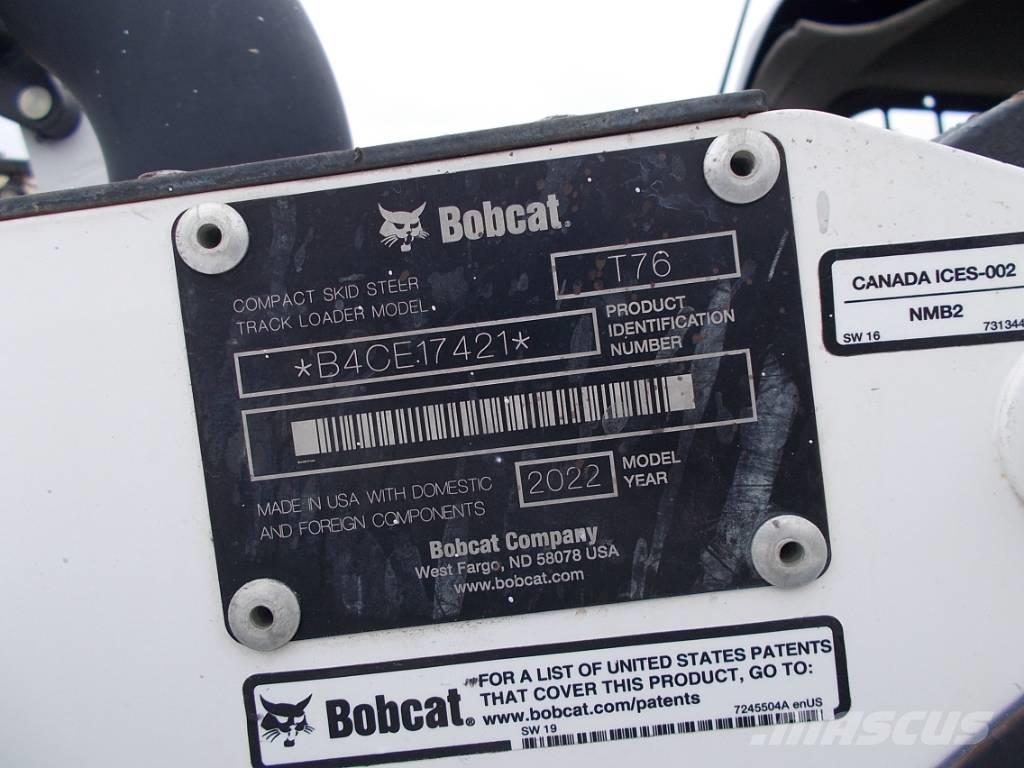 Bobcat T76 Minilæsser - skridstyret