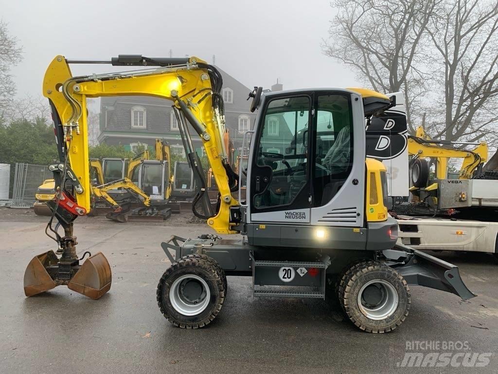 Wacker Neuson EW65 Gravemaskiner på hjul
