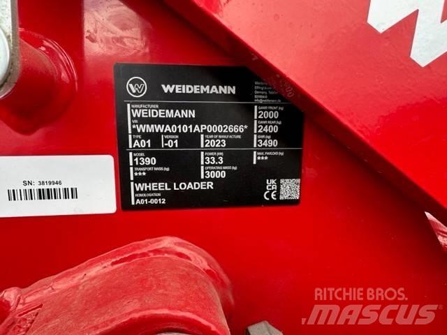 Weidemann 1390 Læssemaskiner på hjul