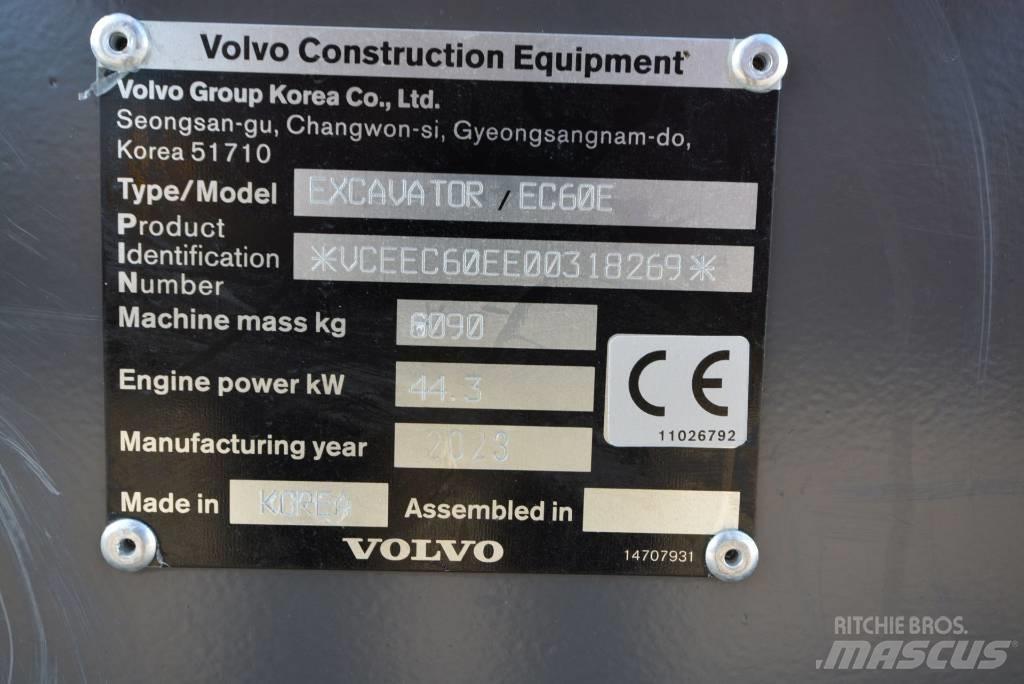 Volvo EC 60 E Minigravemaskiner