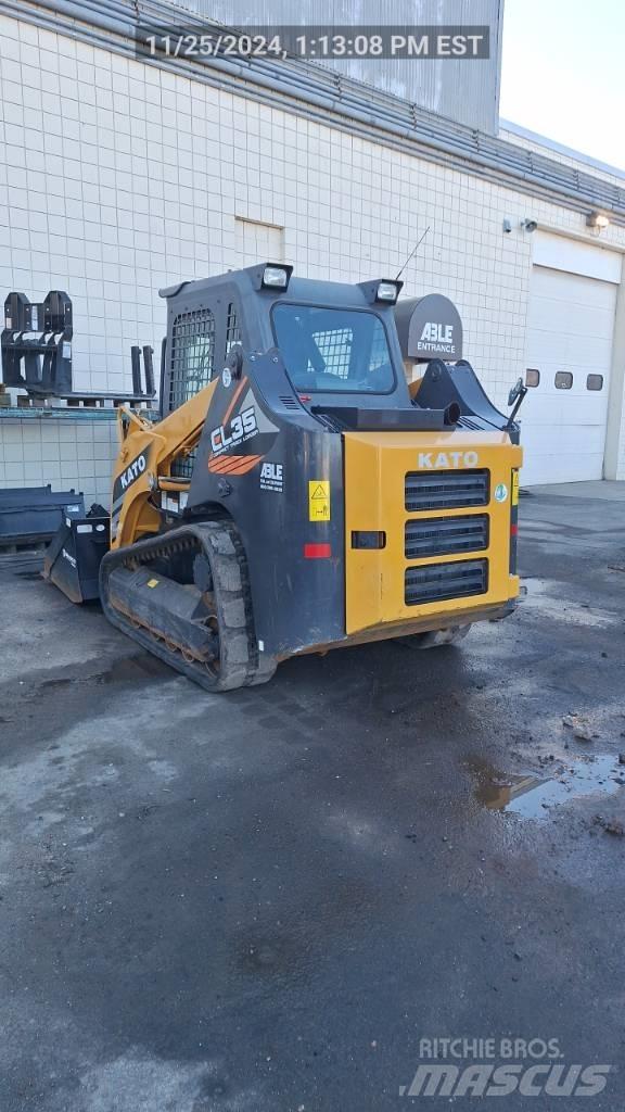 Kato CL35 Minilæsser - skridstyret