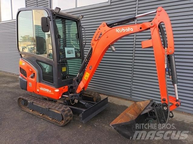 Kubota kx019-4 Minigravemaskiner